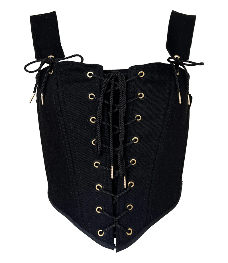 EMMA STAY CORSET IN BLACK